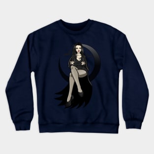 Morticia Addams Crewneck Sweatshirt